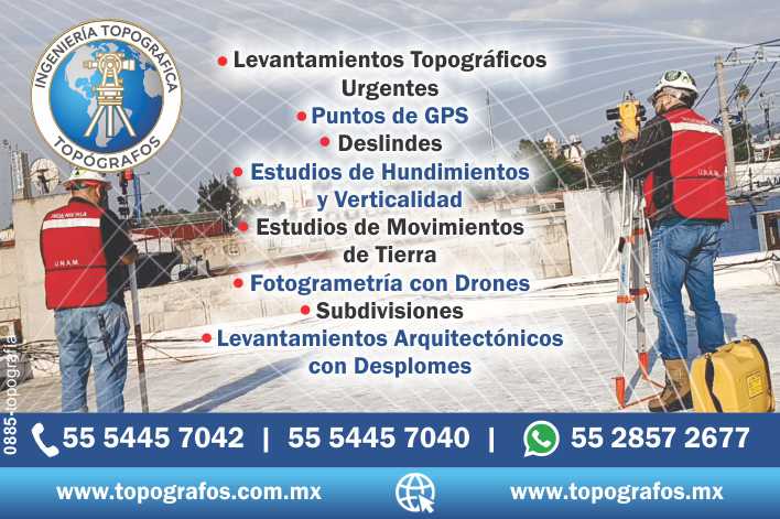Levantamientos Topograficos URGENTES, Puntos de GPS, Deslindes, Estudios de Hundimientos y Verticalidad, Estudios de Movimientos de Tierra, Fotogrametria con Drones, Subdivisiones.